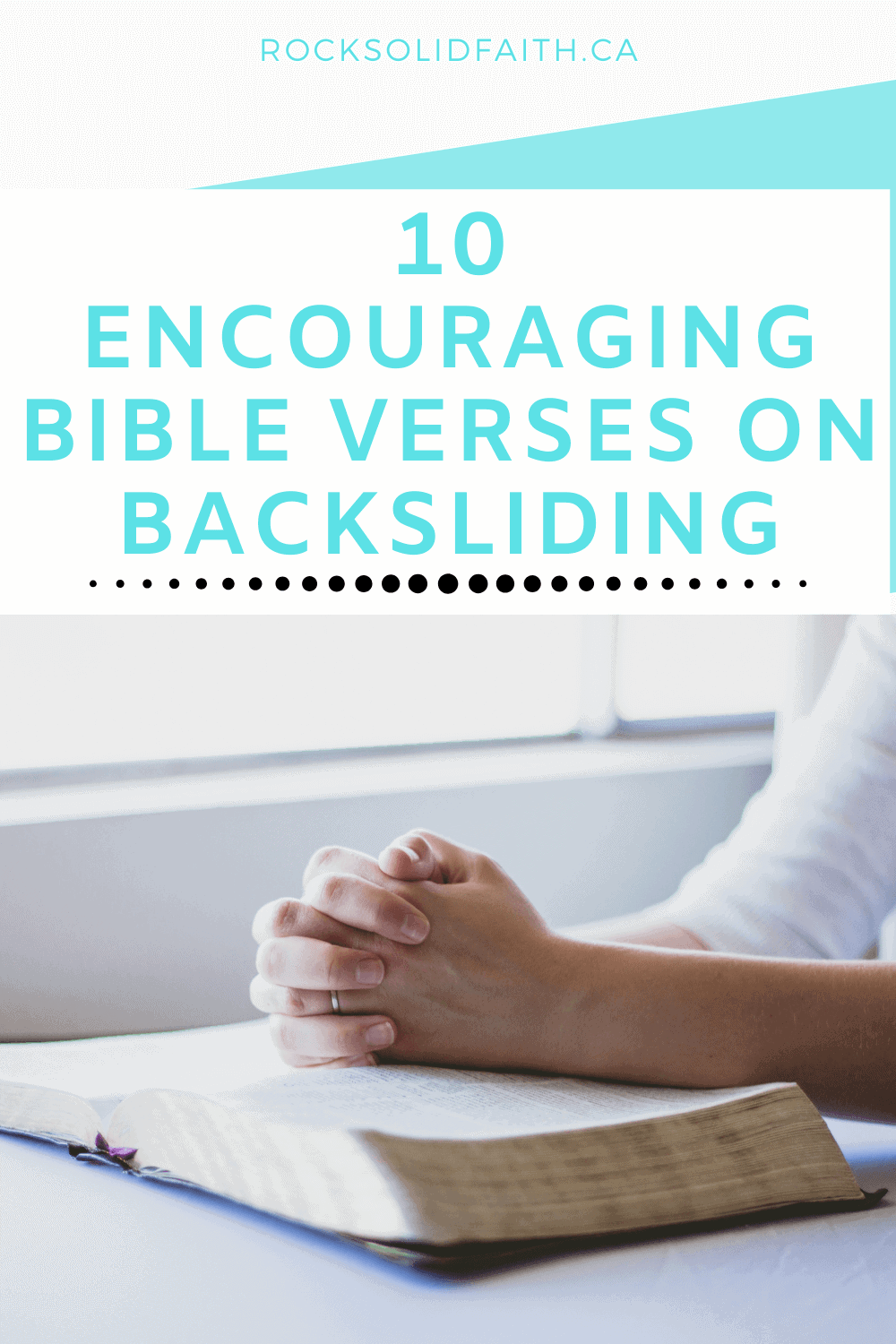 bible verses on backsliding