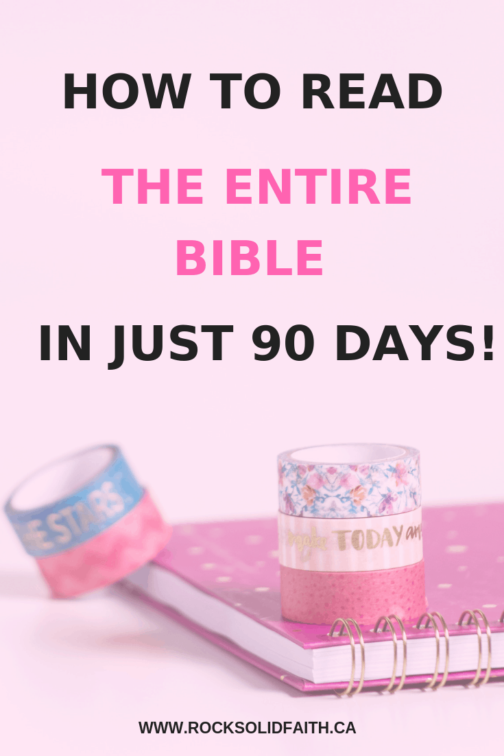 hoe de Bijbel te lezen in slechts 90 dagen! Bijbelstudie voor vrouwen en chrsitianen op de universiteit om hun geloof te laten groeien dit jaar! # bible #biblestudy # biblelessons # youngadult