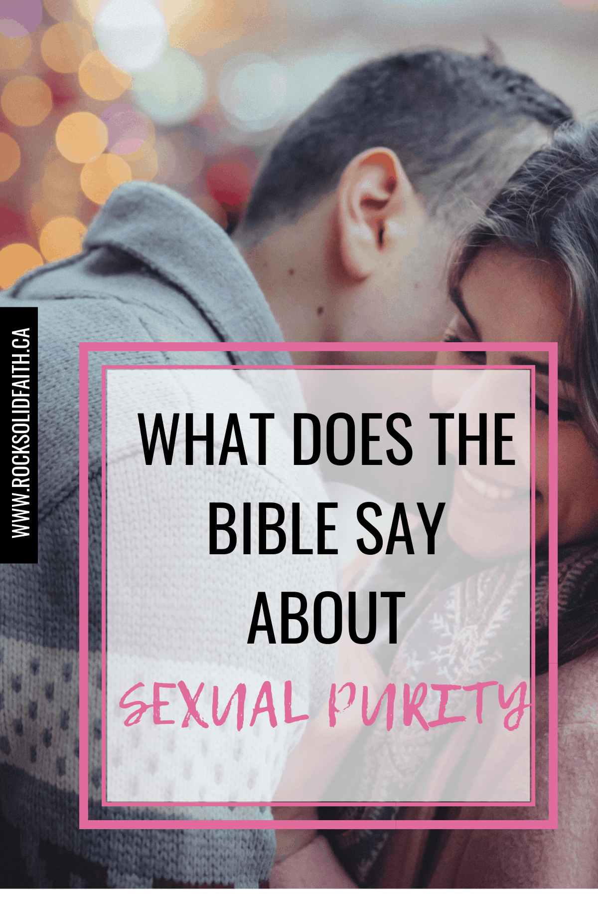 What the bible say about sex