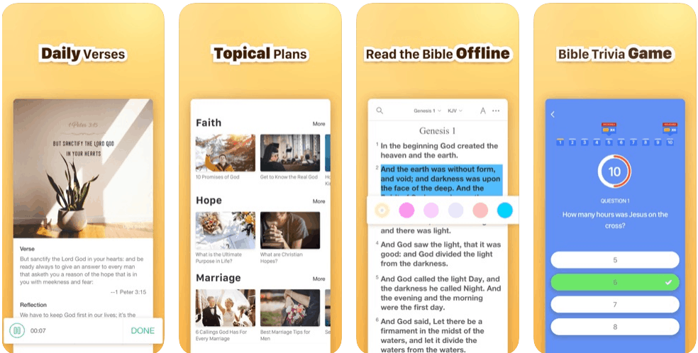 best bible study app for beginners