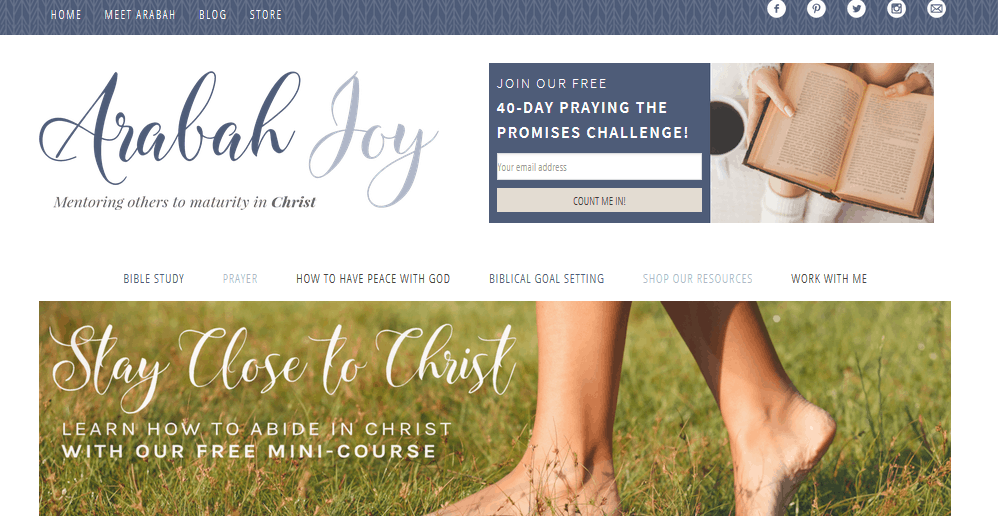 Free christian blog