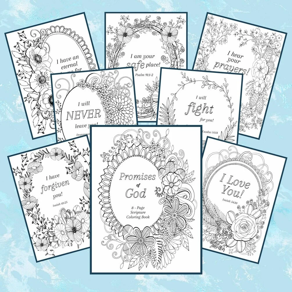 Free Printable Bible Verse Coloring Pages For Adults Rock Solid Faith