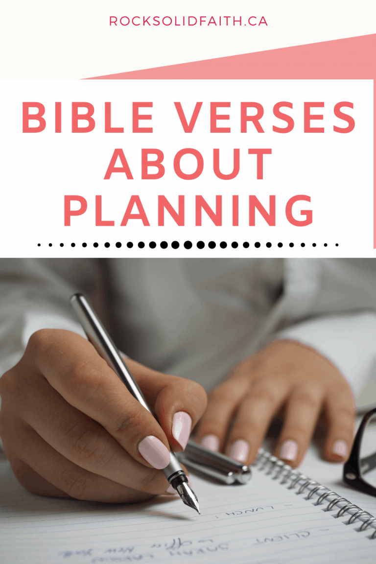 20 Insightful Scripture About Planning To Guide You As You Plan For The 