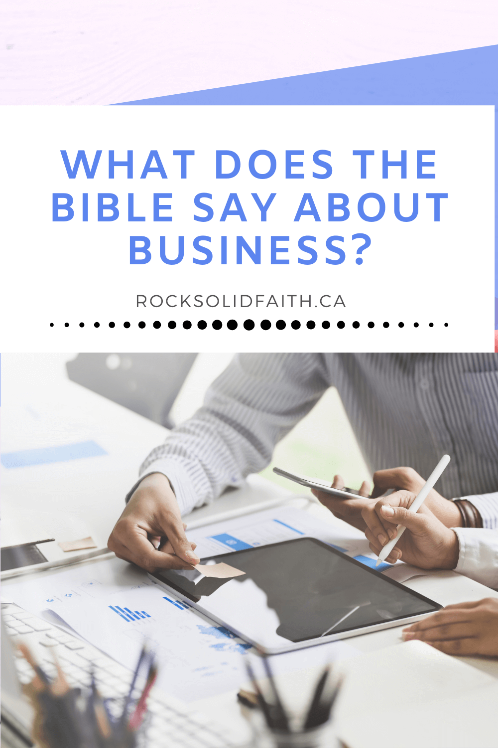 bible verses about business