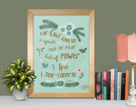 Bible verse wall art