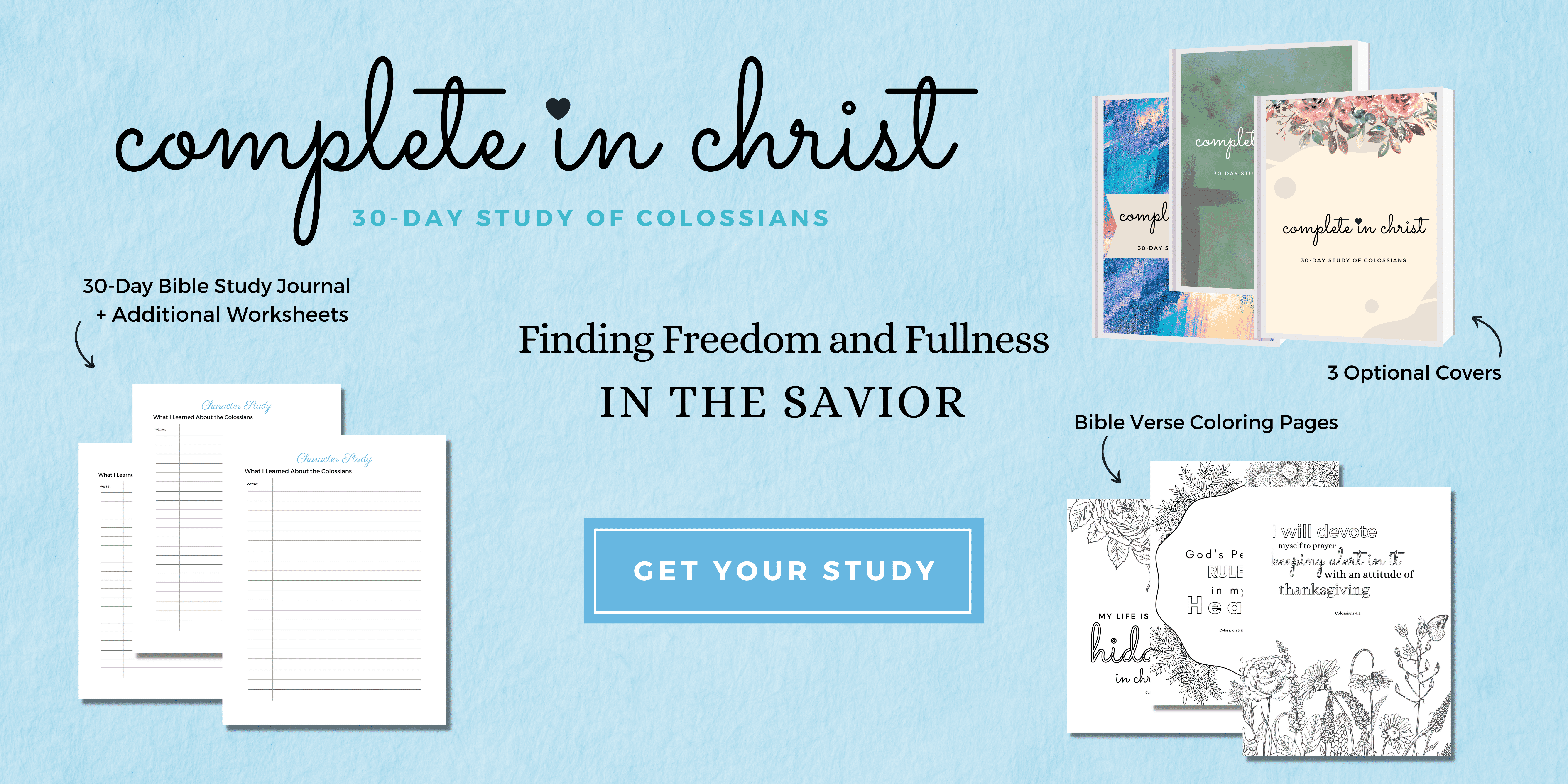 guided bible studies - complete in christ