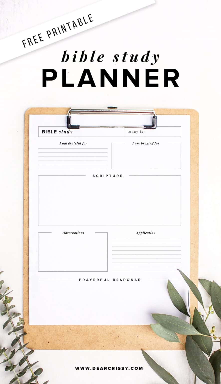 Free Bible Study Worksheets For Adults