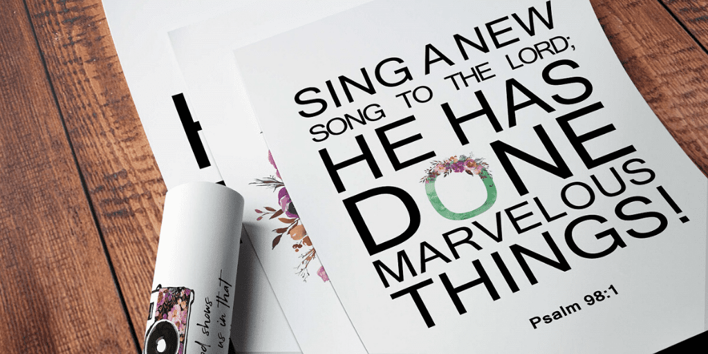 Gorgeous FREE Printable Bible Verses To Frame