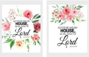 Gorgeous FREE Printable Bible Verses To Frame